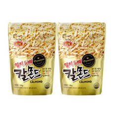머거본 멸치 두배 칼몬드, 130g, 3개