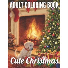 Adult Coloring book Cute Christmas: Holiday Christmas Adult Coloring Book with Fun Easy and Relaxi... Paperback, Independently Published, English, 9798552170296