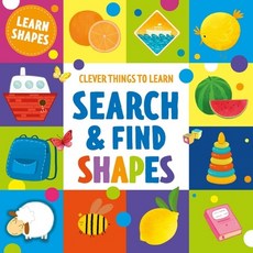 Search and Find Shapes: Learn Shapes Board Books, Clever Publishing, English, 9781949998290