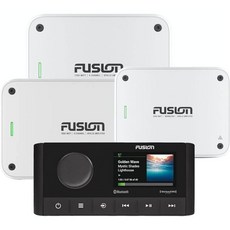 퓨전 MS-AP61800 아폴로 6 채널 MS-AP41200 4 채널 및 MS-AP12000 모노 앰프를 갖춘 퓨전 MS-RA210 아폴로 마린 엔터테인먼트 시스템, 1개
