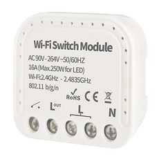 QDY WiFi 릴레이 스위치 모듈 자체 잠금 순간 인칭 릴레이 APP 제어, 모델명2