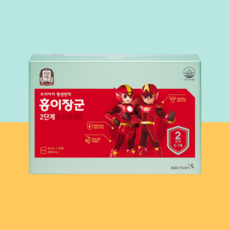 정관장 홍이장군 2단계 20ml 30포 5~7세 어린이 홍삼