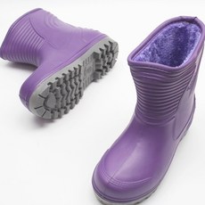 복받으슈미끄럼방지여성반장화