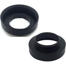 현미경 대물 렌즈 어댑터 암 20.2mm-수 15.2mm 어댑터 M20.2 M15.2 25mm 26mm M26 M25 Nikon olympus용, 1 건, 20.2mm to 15.2mm