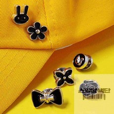 스몰 포인트 브로치 세트 블랙포인트