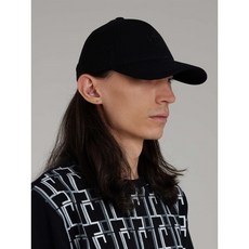 [메종246] [9차 리오더] MEN SIGNITURE BIGLOGO OVERFIT BALLCAP BLACK