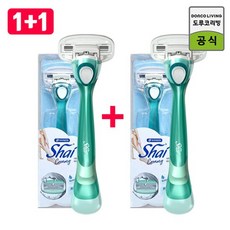 도루코 샤이 크리미 여성면도기 1up 2개, 1개입