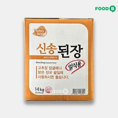 신송 된장 일식용, 1개, 14kg