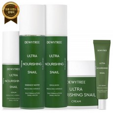 듀이트리 달팽이 스네일 스킨로션 크림 2개+아이크림 본품 40ml, [AA1] 스네일 크림_[AA3] 스네일 에멀전