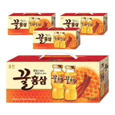 웅진 꿀홍삼 음료, 180ml, 48개