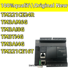 100% 오리지널 TM221CE24R TM3AM6G 신제품, 06 TM221CE16T, 1개