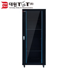 대원 국제규격 서버랙 H2200xD1000xW600 47U 허브 패치판넬 광분배함 CCTV장비 S2200, 서버랙 DW-S2200 - 42u서버랙gpu