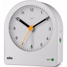 BRAUN 브라운 BC22 W 쿼츠 알람 클럭 테이블 시계 240486
