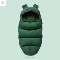 풋머프 유모차 아기침낭 유모차시트 포대기 유모차담요 겨울용품 카시트 방한용품, 그린