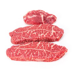 소고기 스테이크용고기 수입소고기 부채살 300g, 1개