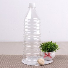 뉴마켓 생수병 원형 1.5L 54개 (약 지름 9.1cm x 높이 30.2cm x 마개 2.8cm), 1500ml