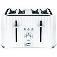 [영국직송] 테팔 로프트 TT760140 4-슬롯 토스터/흰색 슬라이스 플라스틱 1700 W, 단일옵션