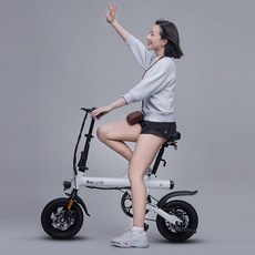 샤오미 Baicycle 접이식 전동 자전거 S1 전기 자전건 250w 고출력 모터