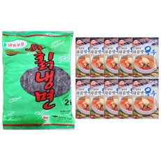 농민식품 넝쿨 칡냉면 2kg + 사골맛 육수 350g 10개, 1세트, 5.5kg