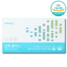 [정품]라이프닝 딥톡스 / 인셀덤 딥톡스 / 유산균 / 차전자피 장청소 / 건강유산균 / 1차완판, 5.5g, 60개