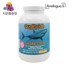 퀄리티랩 상어 연골 샤크 골드 750mg, 500캡슐, 1개, 500정