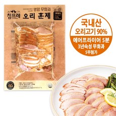 참프레 무화과 오리훈제 슬라이스 400g, 1개