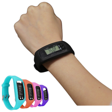 희라미 만보기 손목시계 칼로리 방수 다이어트 운동 학생 중년 실버