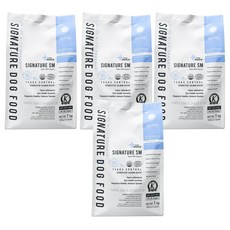  마이펫닥터 시그니처 티어스컨트롤 유기농 70%이상 강아지사료, 눈물 개선/눈건강, 1kg, 4개, 눈건강 눈물개선 