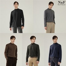 NnF 남성 소프트 기모 모크넥 티셔츠 5종!