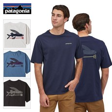 파타고니아 플라잉 피쉬 오가닉 여름 반팔 티셔츠