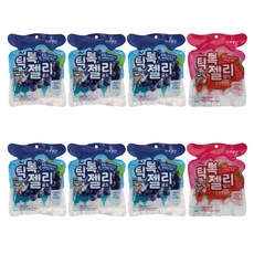 틱톡젤리 포도맛 160g x 6p + 딸기맛 160g x 2p 세트, 포도6봉+딸기2봉x1세트