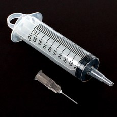 주사기 잉크충전 오일 흡입기 주사침 대형주사기 공업용 60-500ml, - 이수 대형주사기 100mL, 1개
