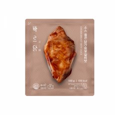 바르닭 소스품은 닭가슴살 갈비맛 20팩, 100g, 20개