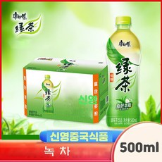 (신영중국식품) 강사부 녹차 (500m/1L) 중국음료, 15개, 502ml