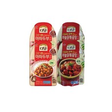 (냉장)다담 마파두부양념150gx2개+마늘닭볶음탕양념230gx2개, 1세트, 150g