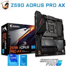 LG 호환A 1200 기가 바이트 Z590 AORUS PRO AX 메인보드 게임용 메인 보드 Intel 10th-Gen/11th-Gen CPU DDR4 PCI-E 4.0