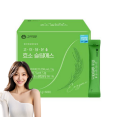 [60포]곡물효소 프로바이오틱스 발효효소 슬림에스, 3g, 60개