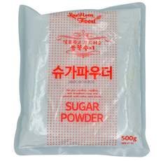 슈가파우더 500g 새롬식품 마카롱 슈가파우다 하나베이킹푸드, 1개