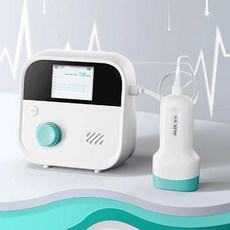 태아심음측정기 태아도플러 더블 프로브 초음파 심박수 모니터 임신 8 주에 측정 계량기 30Mhz, 1개