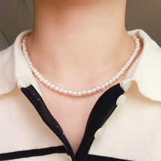 스튜디오식스황신혜진주목걸이