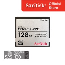 샌디스크 Extreme PRO CFast 2.0 Card 128GB, 1개