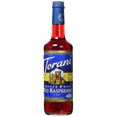 Torani 토라니 무설탕 탕후루 모히또 라즈베리 시럽 750mL, 1병