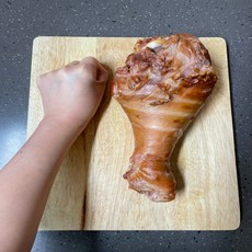 [별빛유니콘] 훈제 칠면조 다리 turkey leg 캠핑 요리 고급 다이어트식단 빅사이즈, 1개, 550g