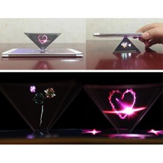 교육용 홀로그램 3D 뷰터 스마트폰 과학 실험 방과후
