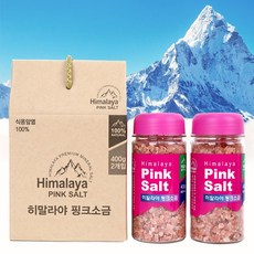 히말라야 핑크소금 선물세트 400g x2, 2개