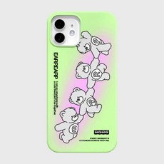 아트박스/어프어프 CUTE BEAR FRIENDS-GREEN(하드), LG-V10