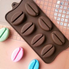 커피콩 실리콘몰드 빵만들기 제과 베이킹틀 제빵도구, 1개, 상세페이지 참조