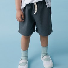 [바오밥나무] 코튼린넨 반바지 차콜 리뷰후기