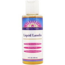 Heritage Store 헤리티지스토어 리퀴드 라놀린 Liquid Lanolin 4oz(120ml), 1개