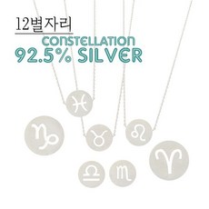 별자리은목걸이